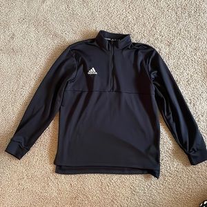 Men’s Adidas quarter Zip Up size L